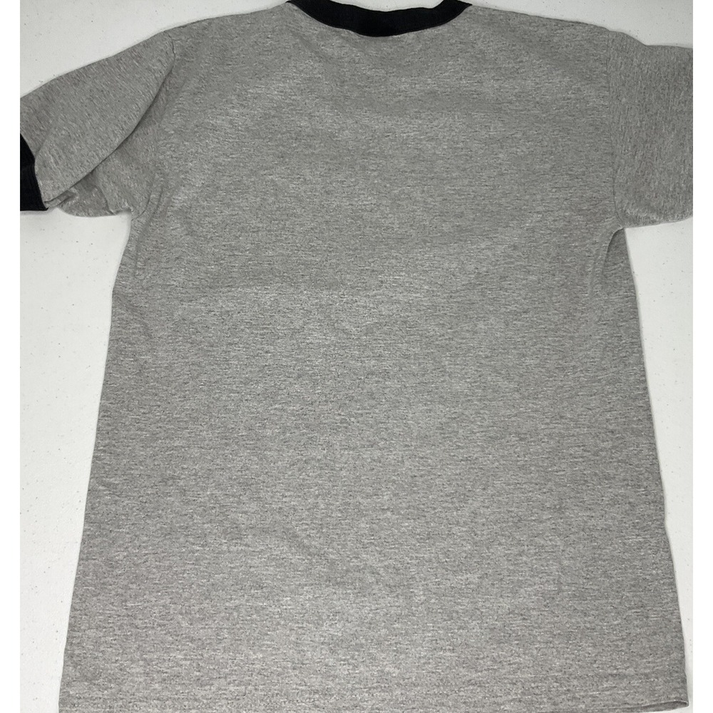 Vintage Y2K Harry Potter T-Shirt Sz M 9 3/4 Grey Ringer Movie Promo 2000s - Picture 6 of 6